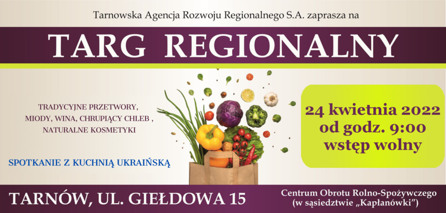 plakat Targu Regionalnego